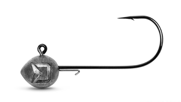 5 Stück - Jig Kopf Delphin BOMB mit Halter Bait-Holder Haken #3/0